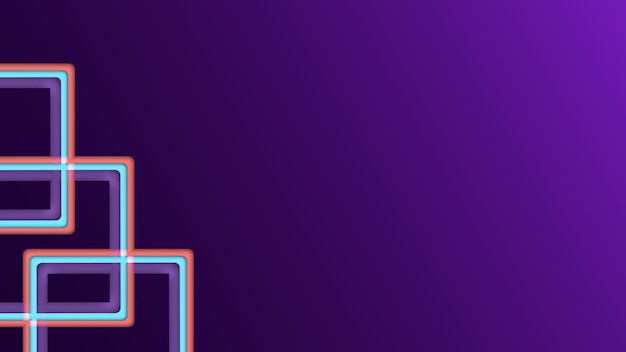 Абстрактный фон фиолетовый градиент простой современный элегантный премиум вектор