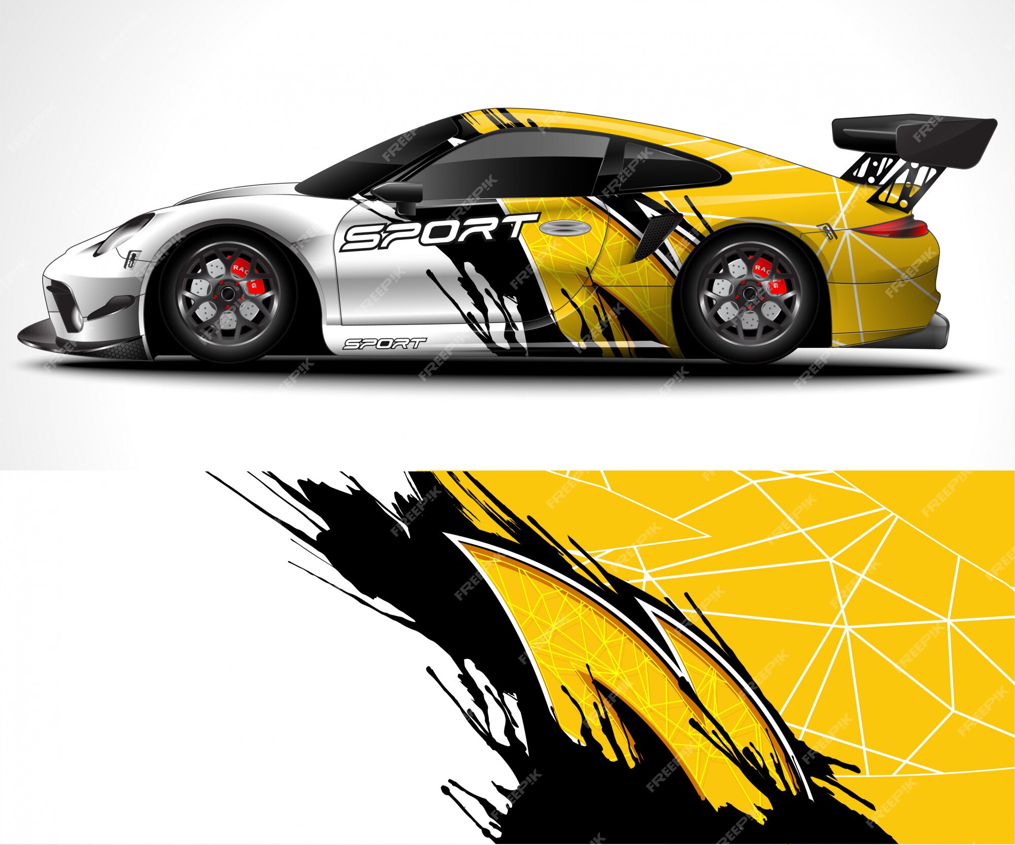 Design Race Vehicle Vector Advertising Design: vetor stock (livre de  direitos) 1186748899, Shutterstock