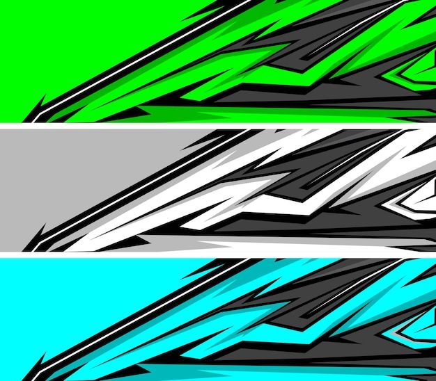 Abstract background racing