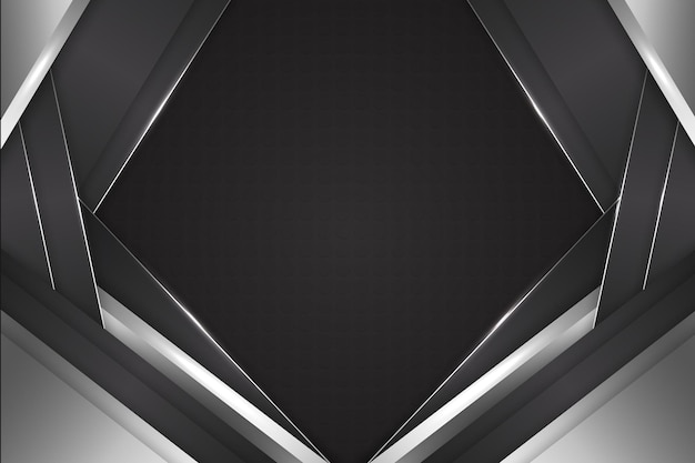 Abstract background rectangle shape with black and white color