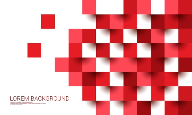 Vector abstract background in red, perfect for backgrounds, covers, and wallpapers