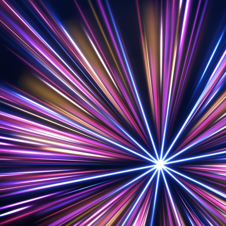 Vector abstract background rotational border lines png effect waveneonline neon stripes