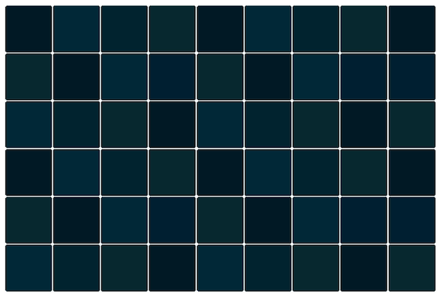 Abstract background or seamless pattern of tiles in dark blue colors