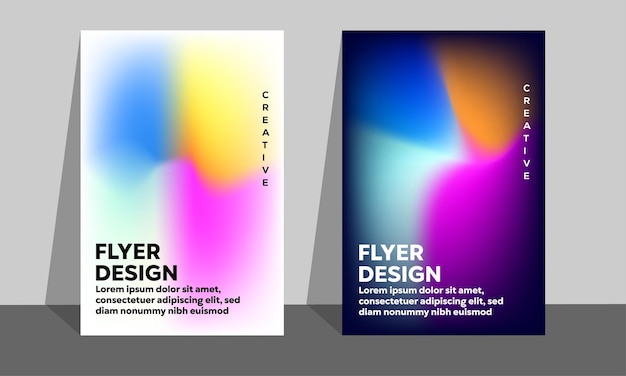 Abstract background shape on cover book presentation Minimal brochure layout and modern report