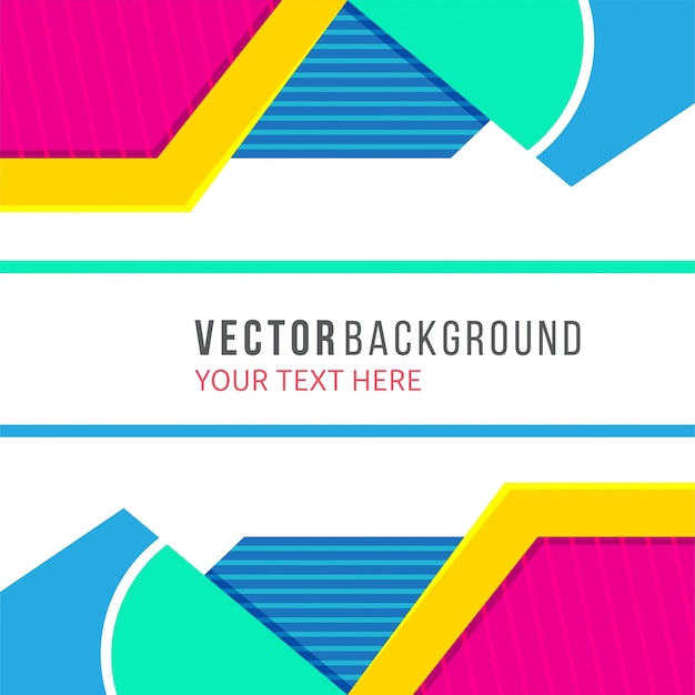 Abstract background shape