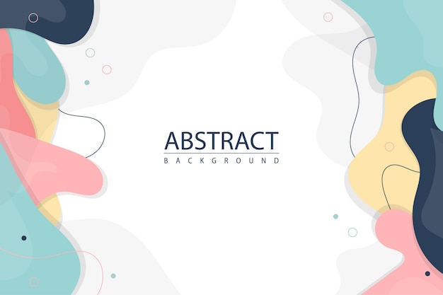 Vector abstract background shapes