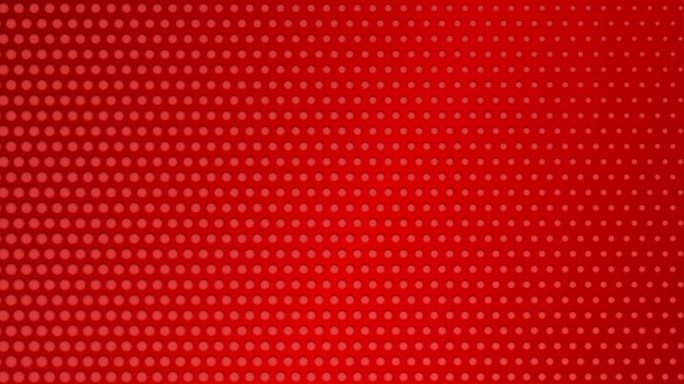 Abstract background of small dots on red background