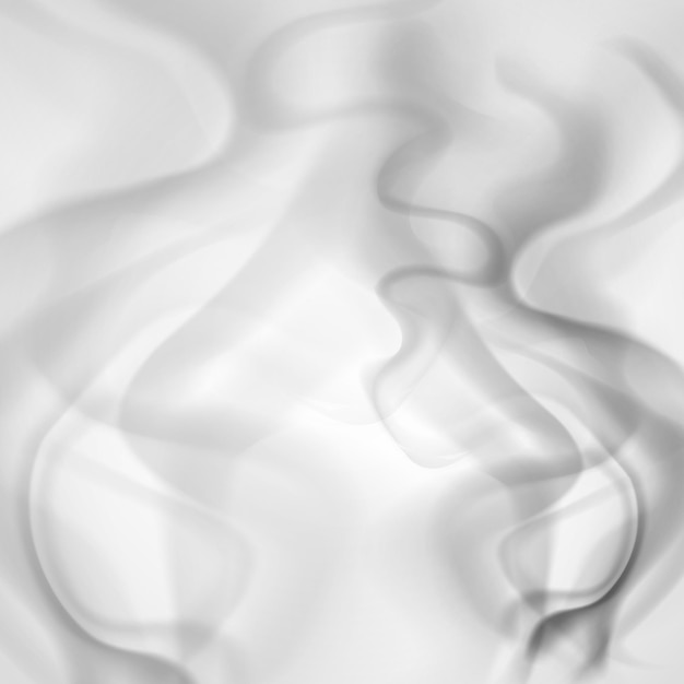 Vector abstract background of smoke in gray colors