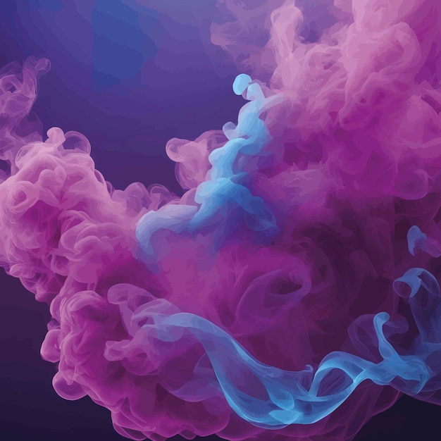 Vector abstract background of smokeabstract background of smokesmoke in the form of the swirling in a pink