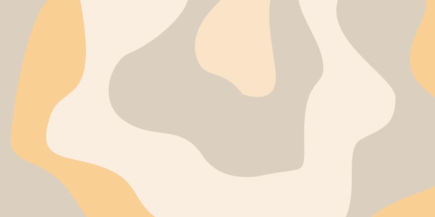 부드러운 색의 추상적인 배경, 파동 모양, 매력적인 터 디자인