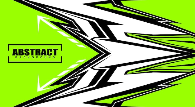 Abstract background for sports racing Premium Vector green