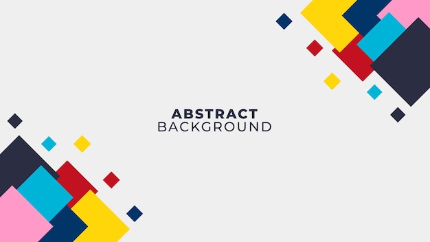 Abstract background square design