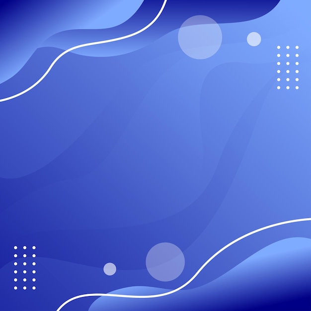 abstract background template with blue gradient color