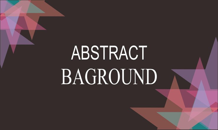 Vector abstract background template