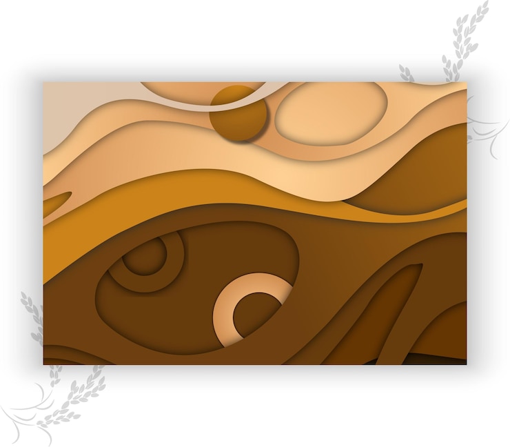 Vector abstract background template