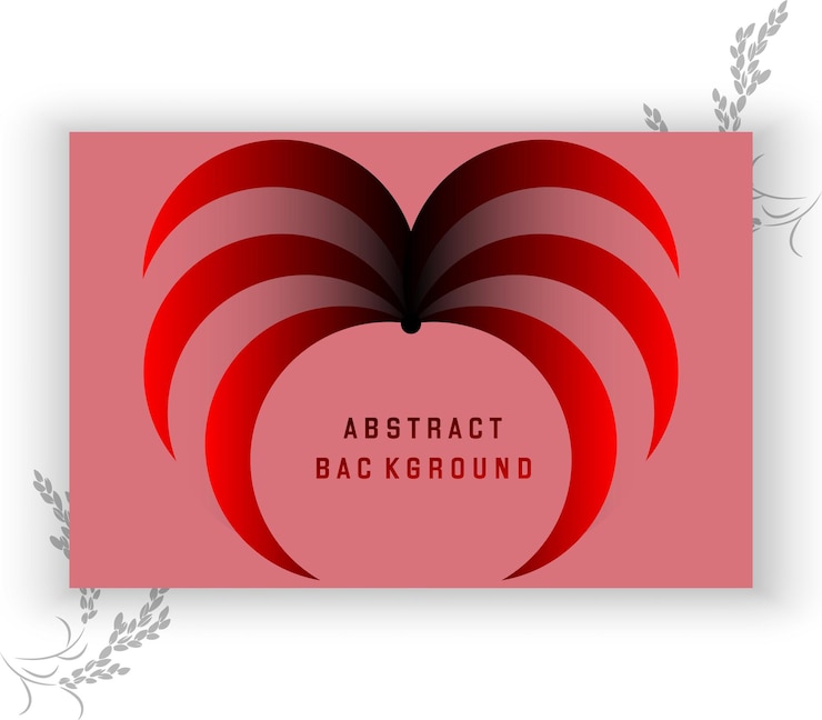 Vector abstract background template