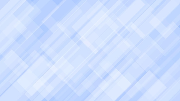 Abstract background of translucent rectangles in white and blue colors