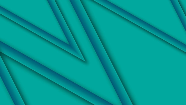 abstract background of triangles on bluegreen color