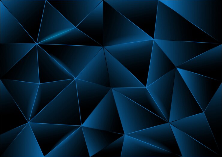 Vector abstract background of triangles, vector modern design