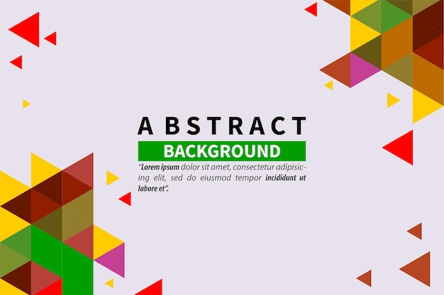 Abstract background using symmetrically arranged equilateral triangles