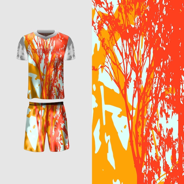 abstract background vector jersey suit