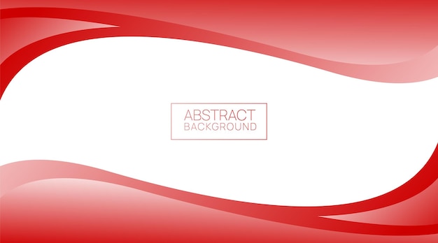 Abstract background vector red and white