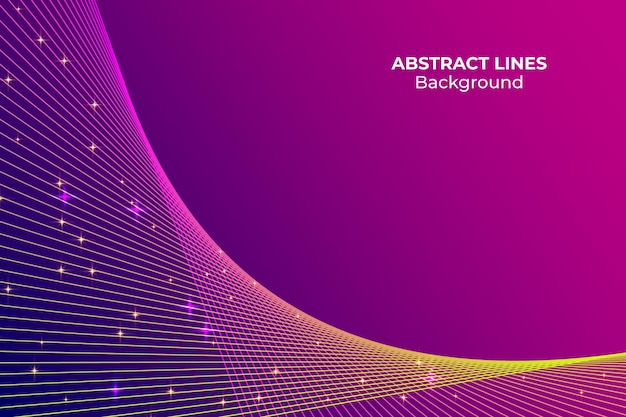 Abstract background vector template for your ideas monochromatic lines texture waved lines