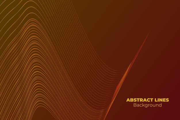 Abstract background vector template for your ideas monochromatic lines texture waved lines