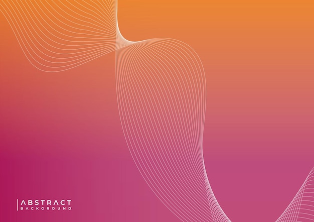 Abstract Background Vector Template