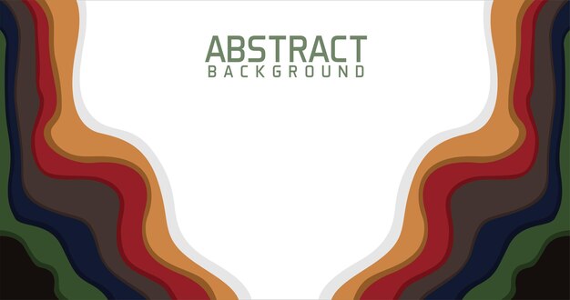 Abstract background vector with color effect