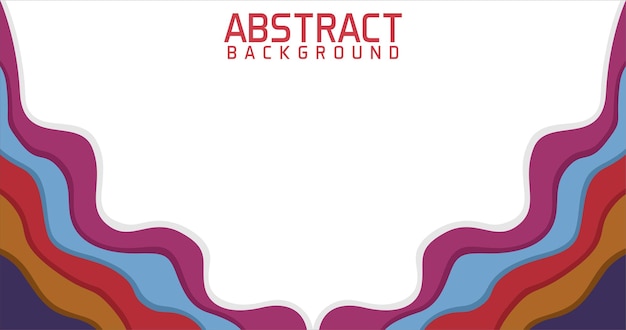 Abstract background vector with color effect