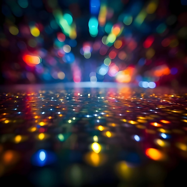 Vector abstract background wallpaper with bokeh lights background effect blurred wallpaper christmas lights out of focus