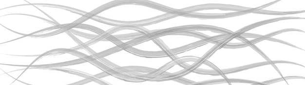 Abstract background of wavy intertwining lines gray on white