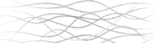 Abstract background of wavy intertwining lines, gray on white