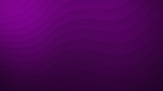 Abstract background of wavy lines in shades of purple