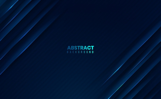 Abstract background with 3D sharp and clean edges    