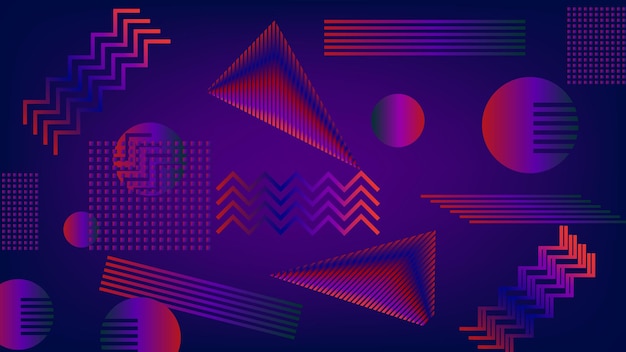 Abstract background with arrows