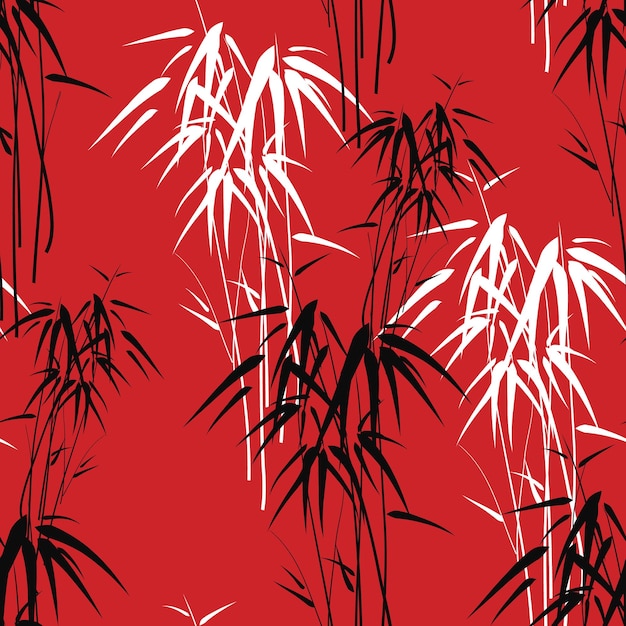 Abstract background with bamboo