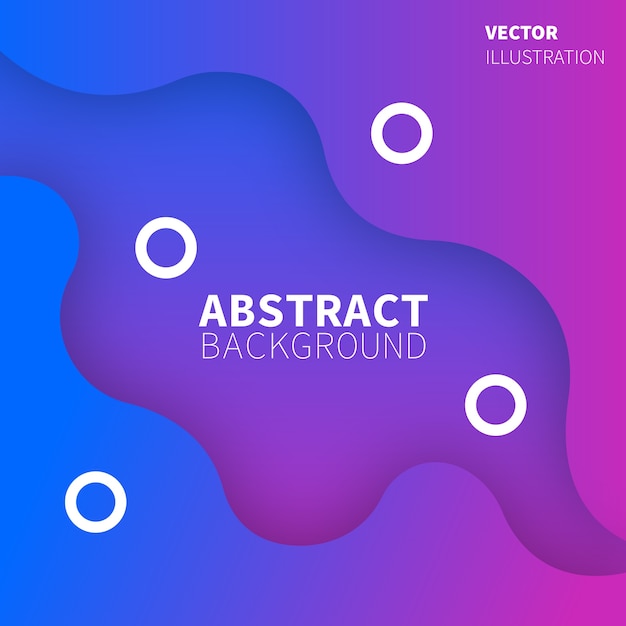 ベクトル 青とピンクのグラデーションを持つ抽象的な背景