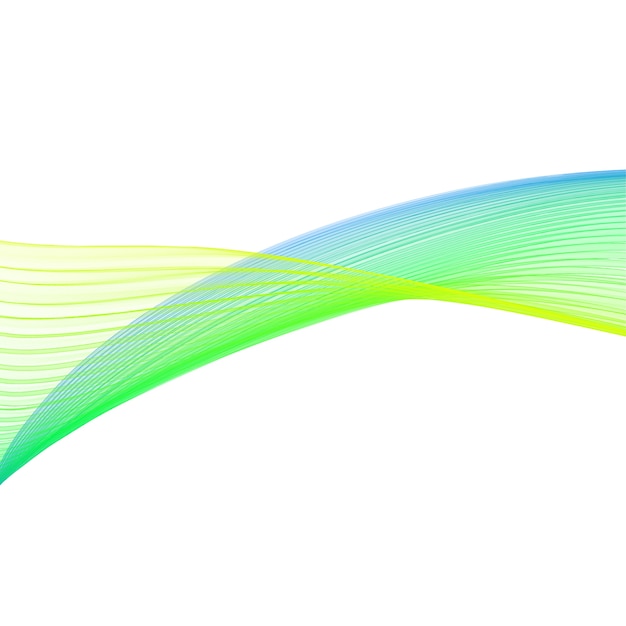 파란과 녹색 선으로 추상적 인 배경