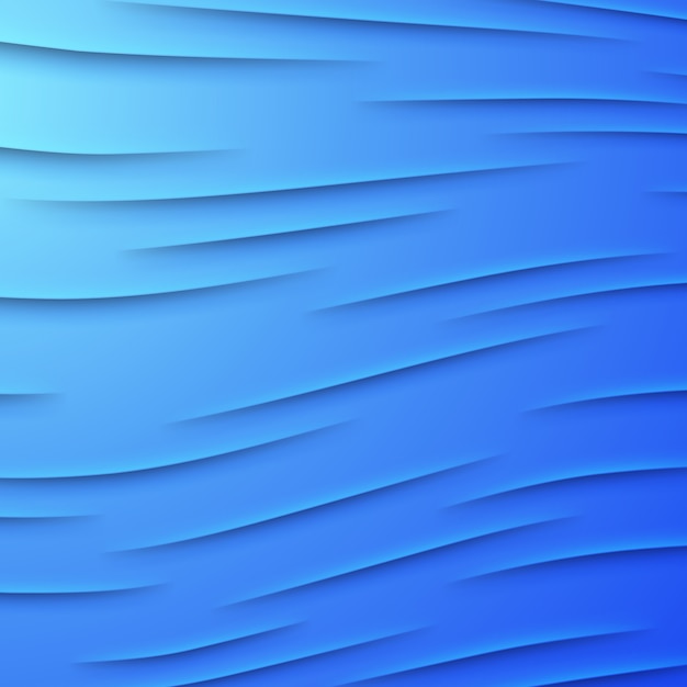 Vector abstract background with blue layers