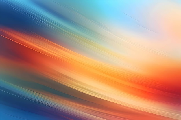 Abstract background with blue and orange colours