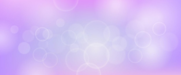 Abstract background with blur bokeh light effect. Modern colorful circular blur light backdrop. Vector illustration