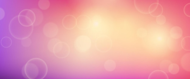 Abstract background with blur bokeh light effect