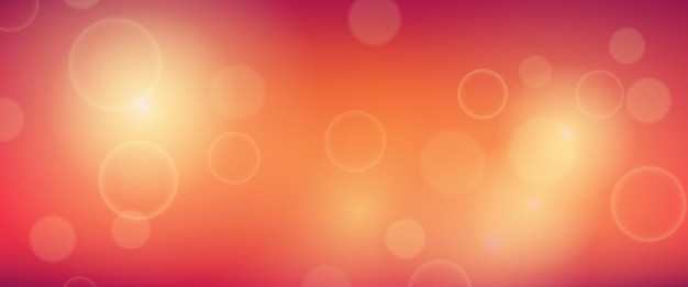 Abstract background with blur bokeh light effect