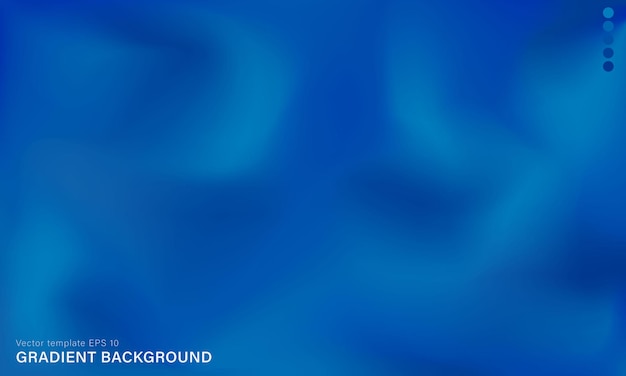 Abstract background with blurred bright blue gradient Vibrant fluid wavy wallpaper backdrop