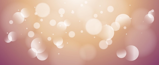 Vector abstract background with bokeh defocused lights. abstract blurred illustration.