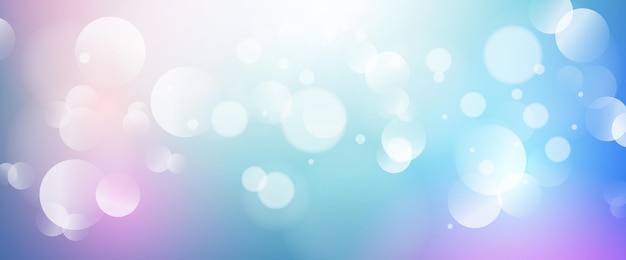 Vector abstract background with bokeh defocused lights. abstract blurred illustration.