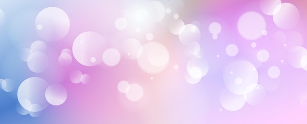 Vector abstract background with bokeh defocused lights. abstract blurred illustration.
