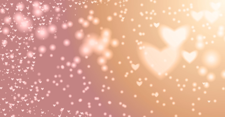 Vector abstract background with bokeh effect